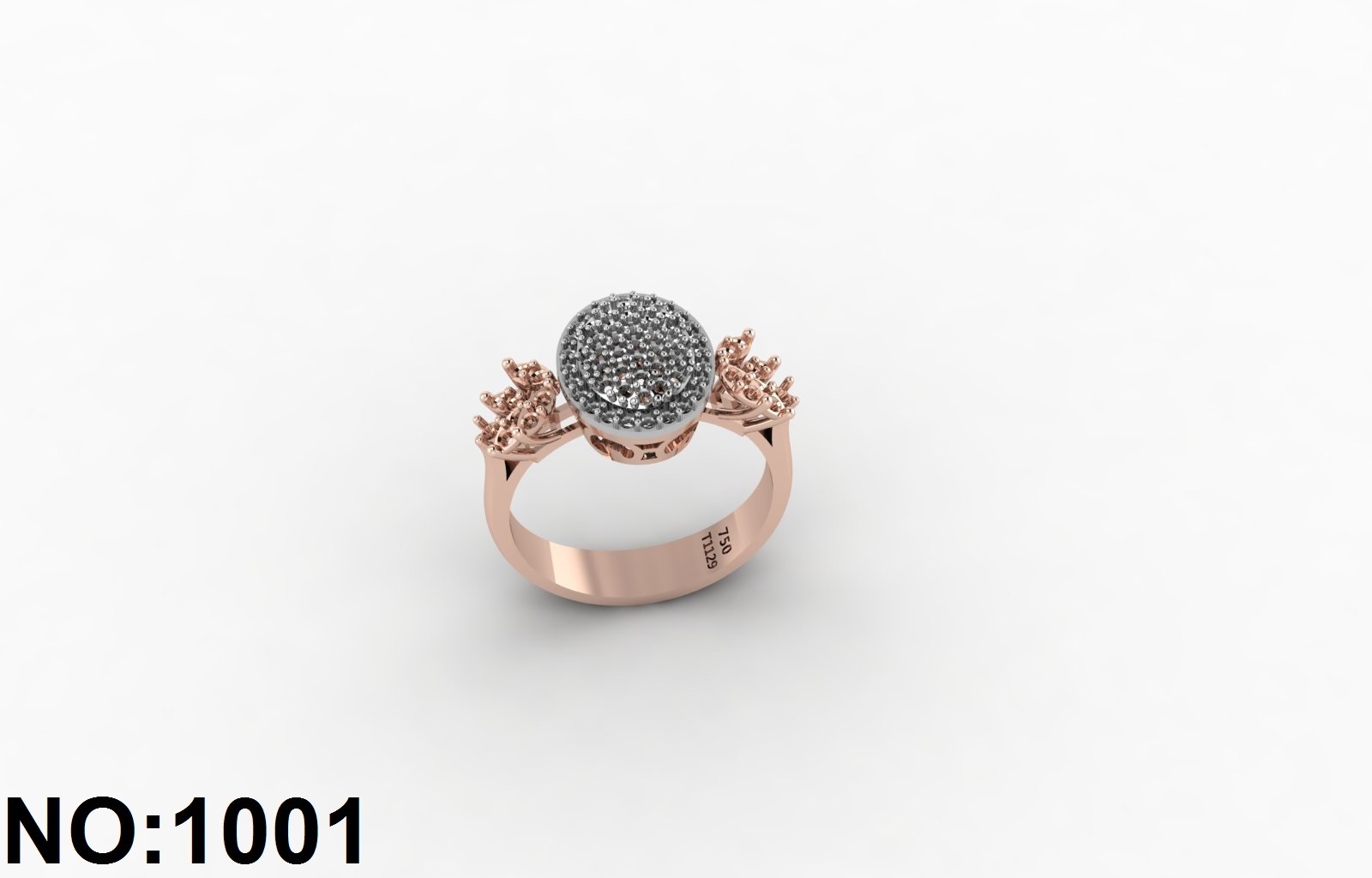 انگشتر زنانه کد ۱۰۰۱