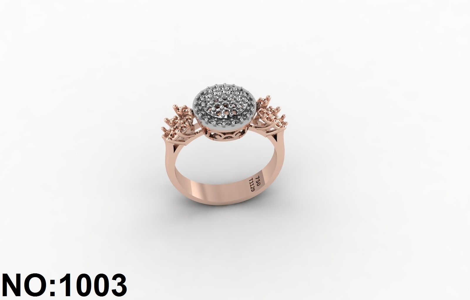 انگشتر زنانه کد ۱۰۰۳