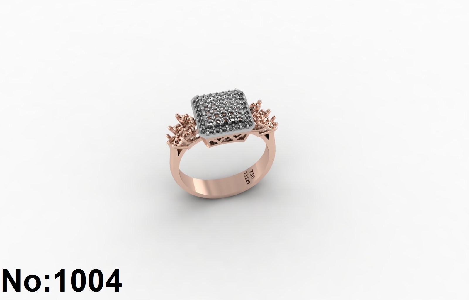 انگشتر زنانه کد ۱۰۰۴