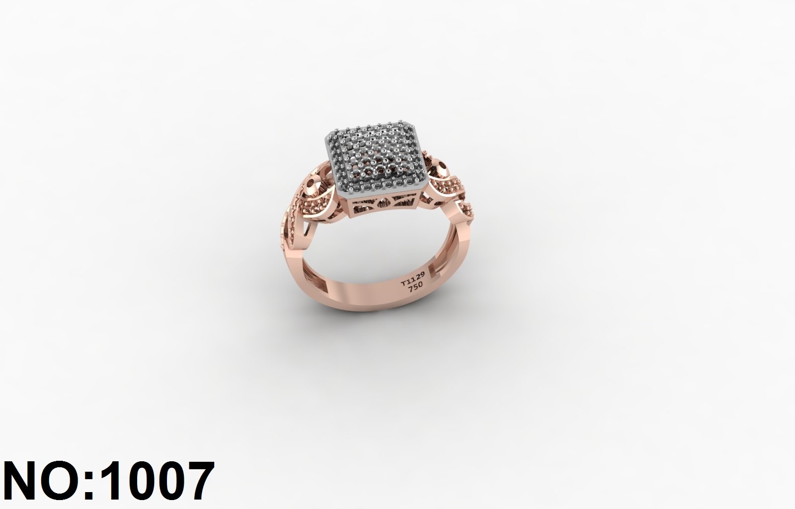 انگشتر زنانه کد ۱۰۰۷