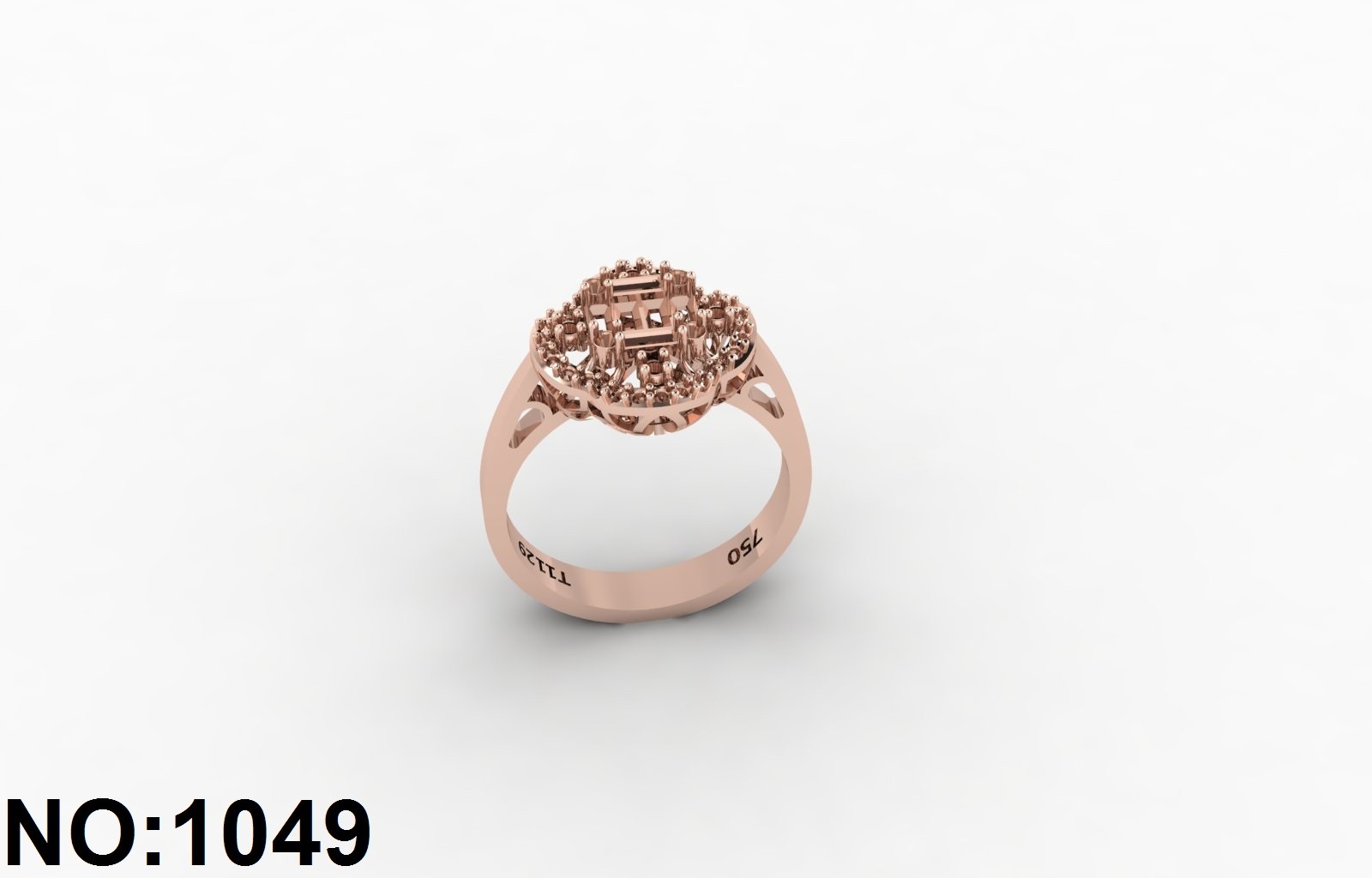 انگشتر زنانه کد 1049