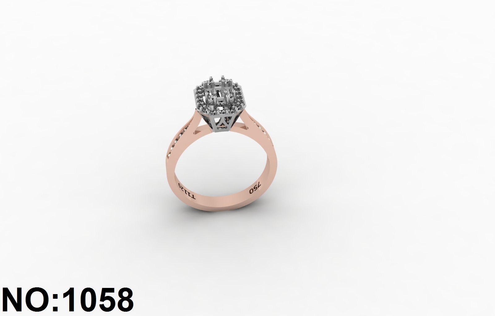 انگشتر زنانه کد1058