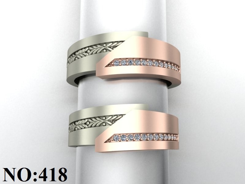 حلقه ازدواج کد 418