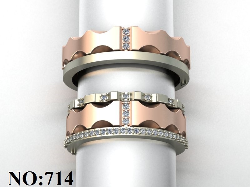 حلقه ازدواج کد 714