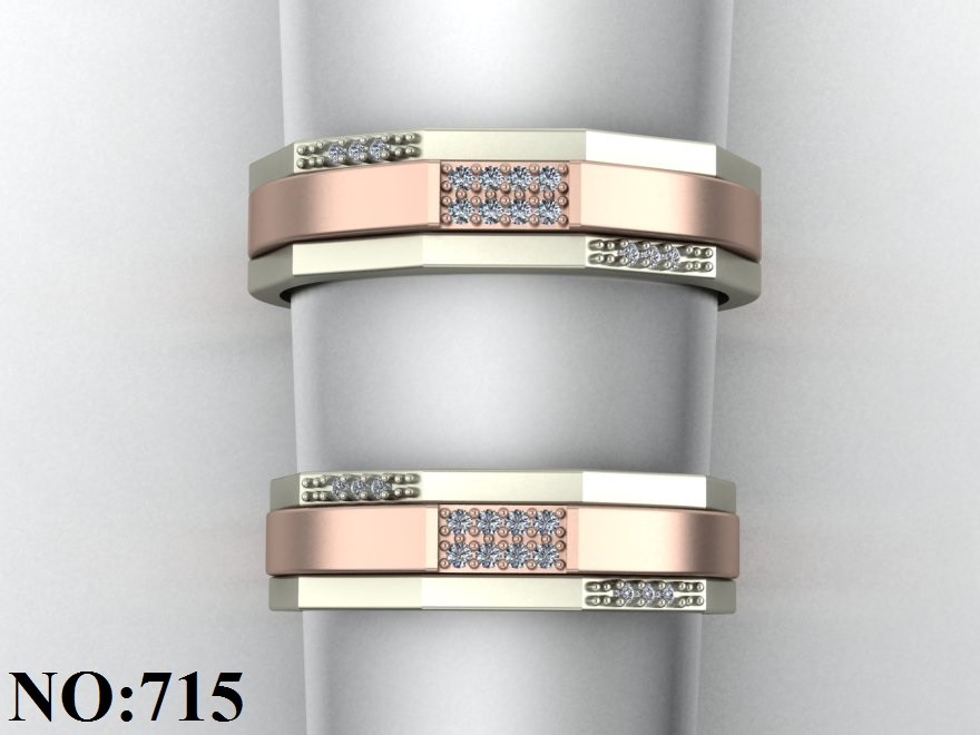 حلقه ازدواج کد 715