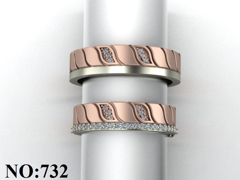 حلقه ازدواج کد 732