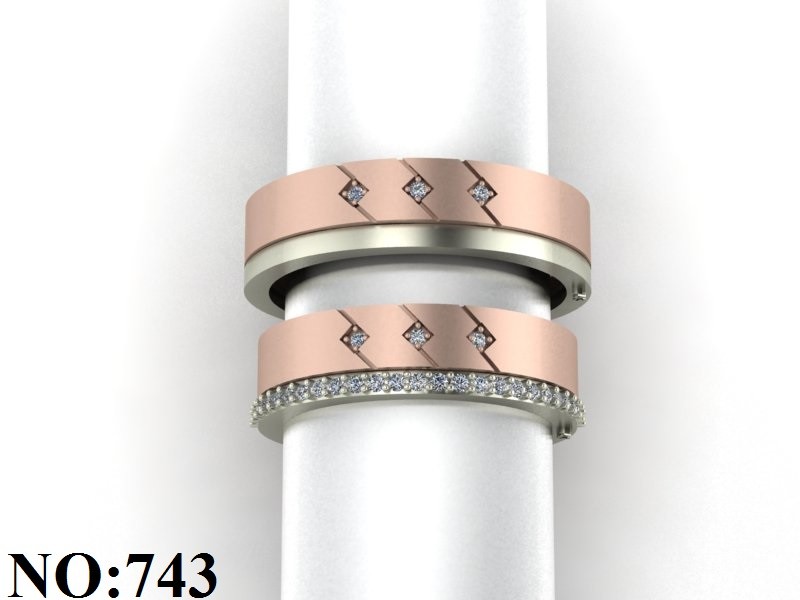 حلقه ازدواج کد 743