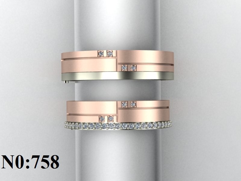 حلقه ازدواج کد 758