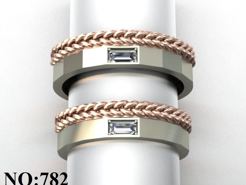 حلقه ازدواج کد 782