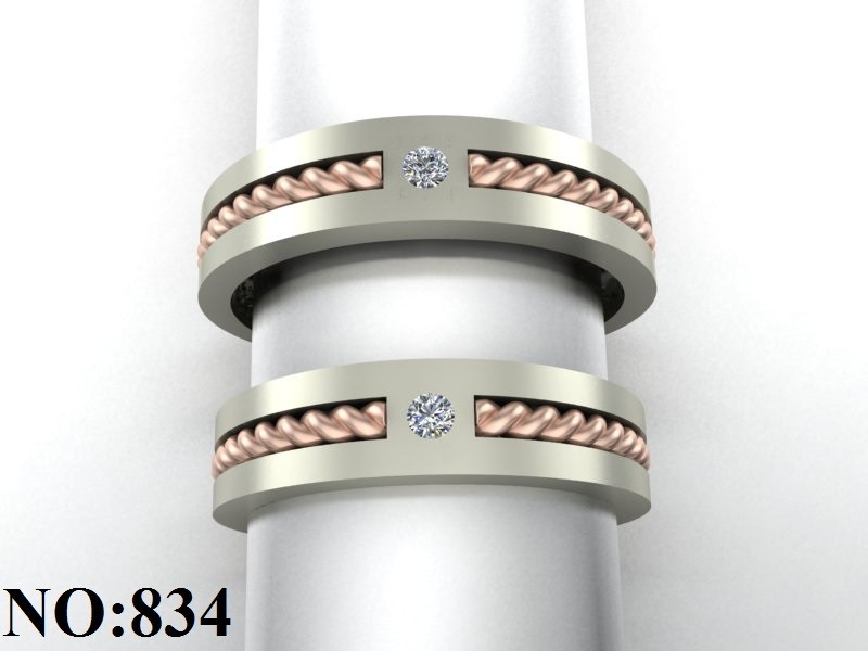 حلقه ازدواج کد 834