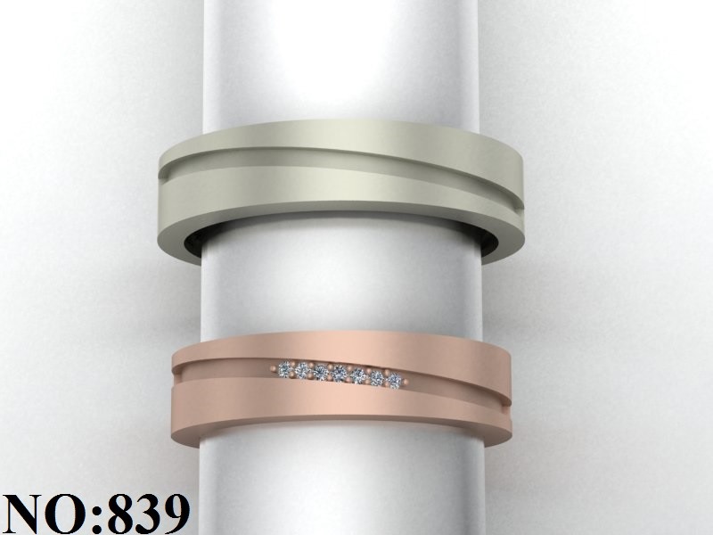 حلقه ازدواج کد 839