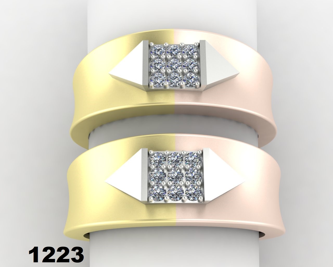 حلقه ازدواج کد 1223