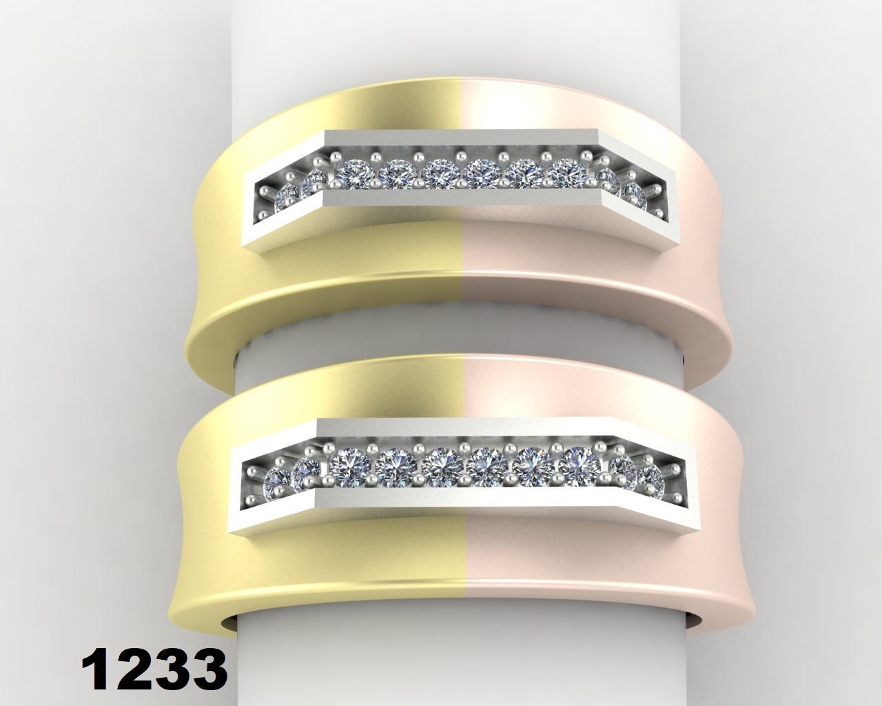 حلقه ازدواج کد 1233