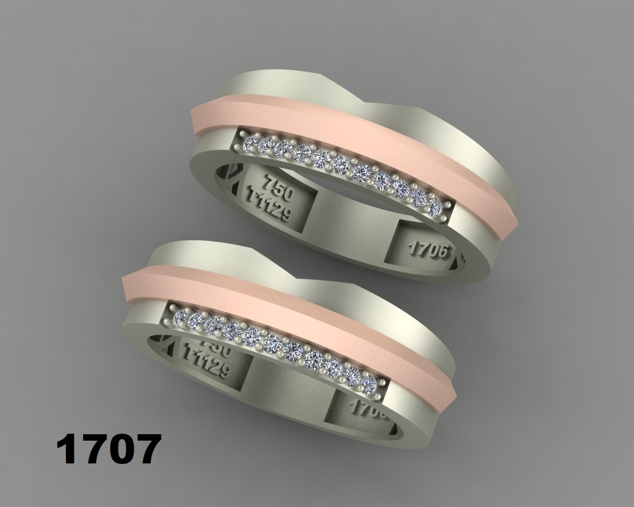 حلقه ازدواج کد 1707