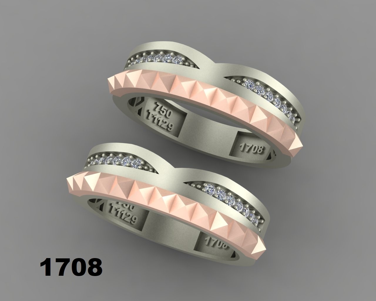 حلقه ازدواج کد 1708