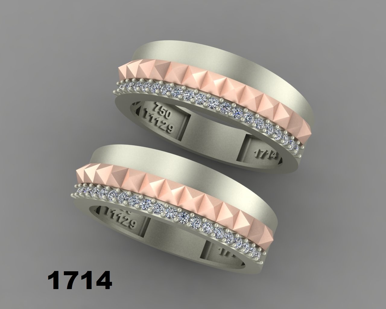 حلقه ازدواج کد 1714