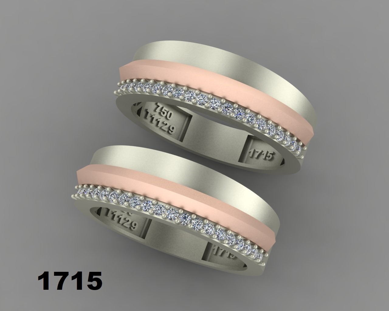 حلقه ازدواج کد 1715