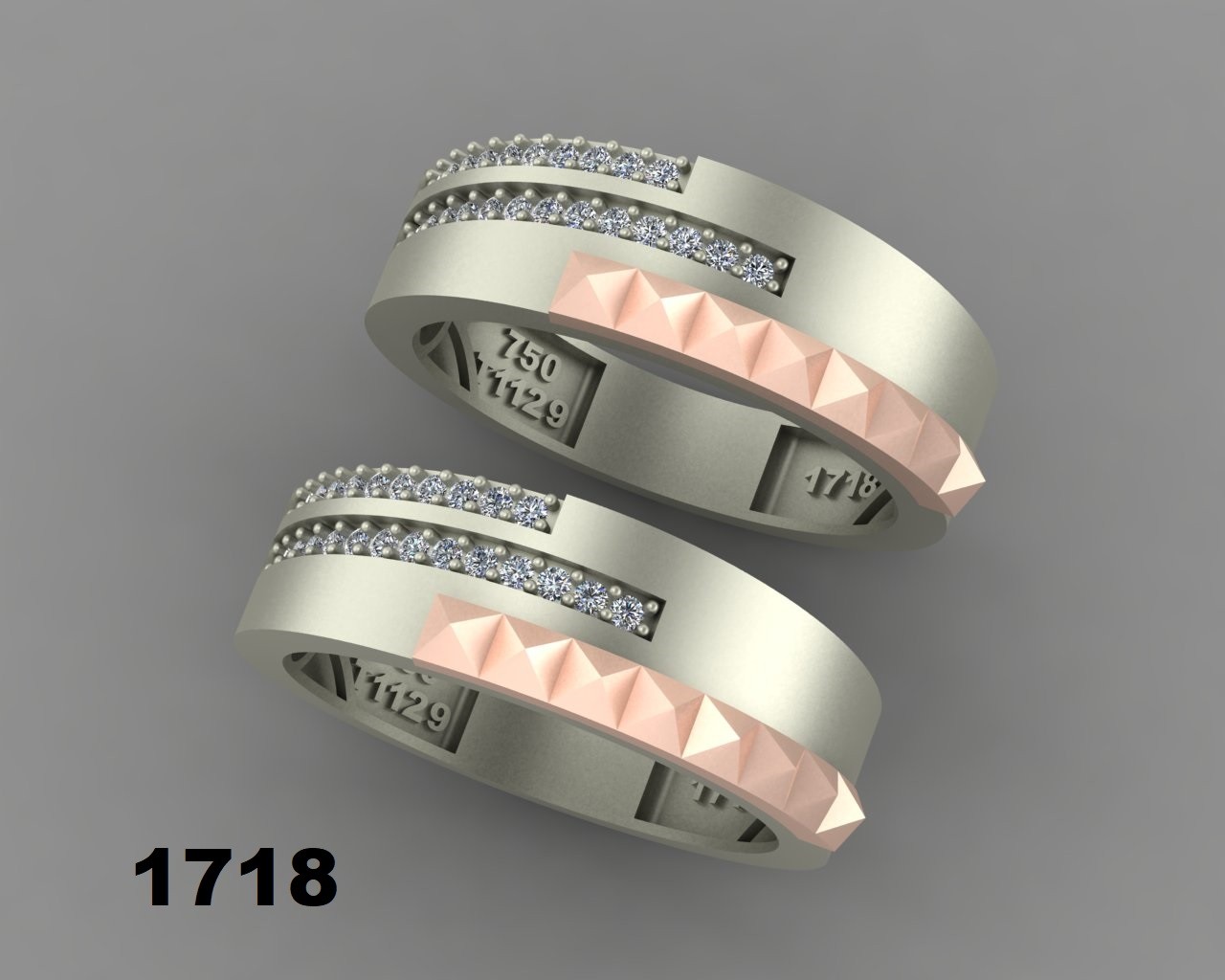 حلقه ازدواج کد 1718