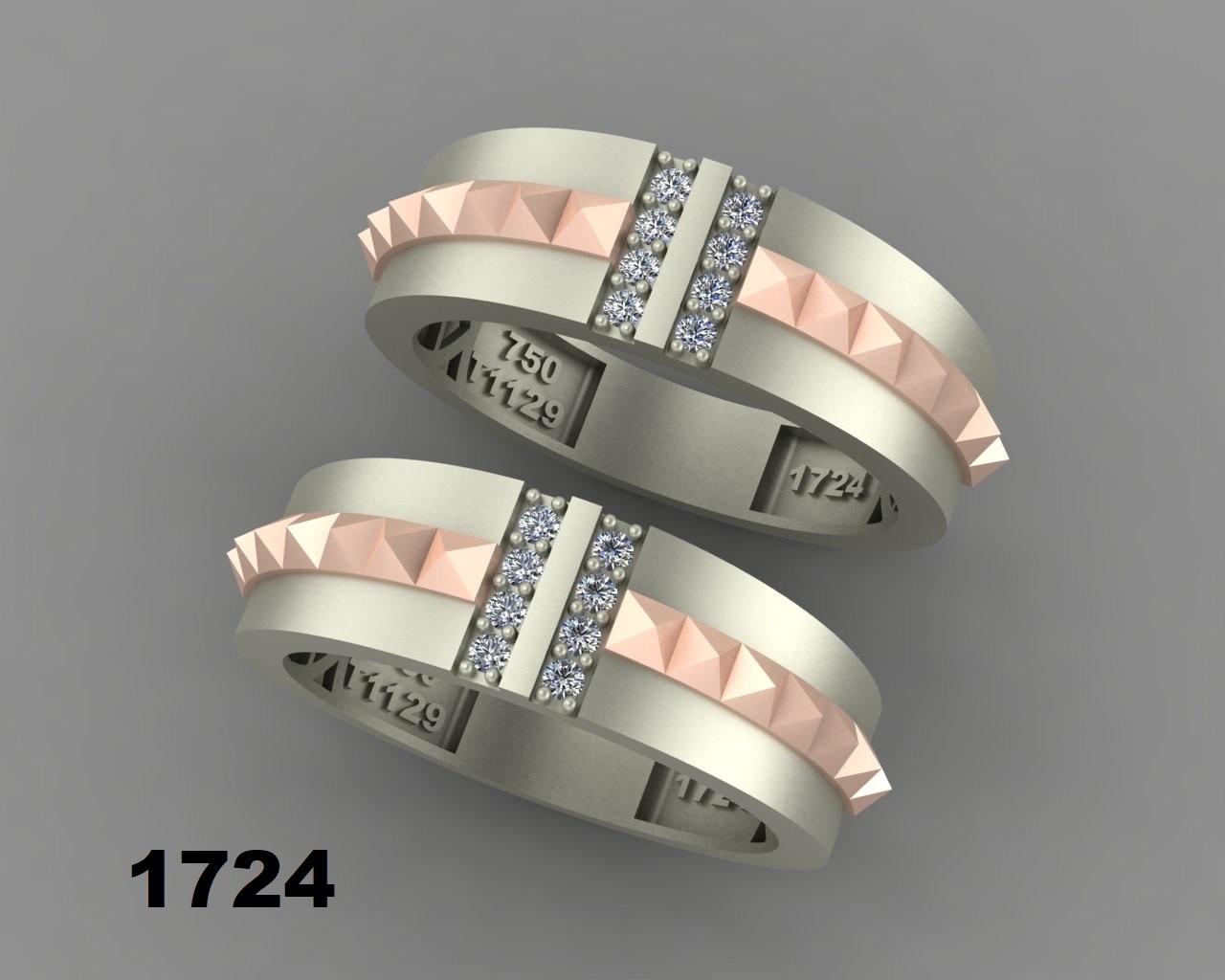 حلقه ازدواج کد 1724