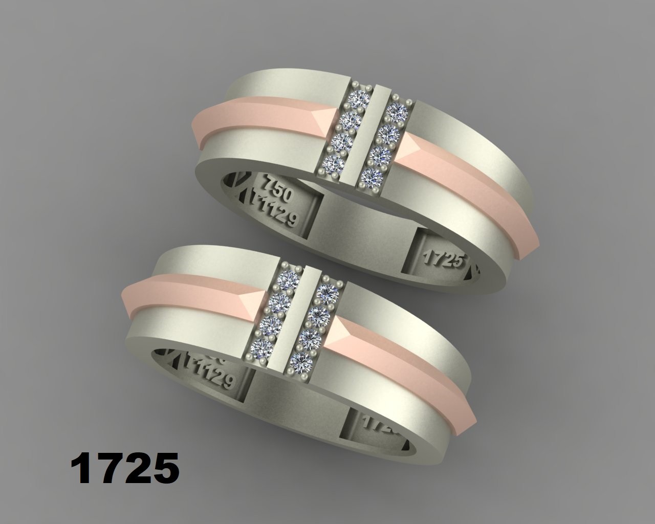 حلقه ازدواج کد 1725