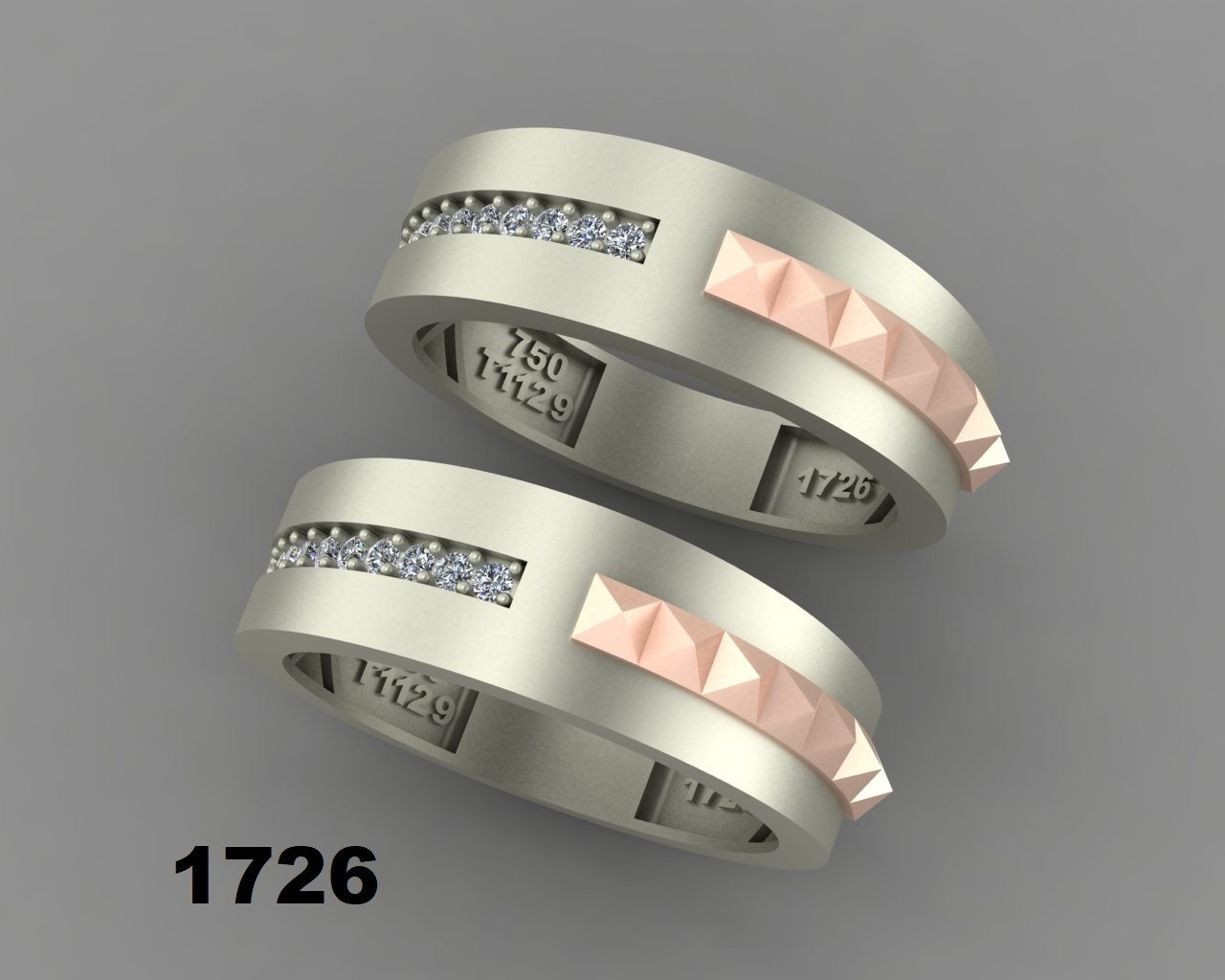 حلقه ازدواج کد 1726