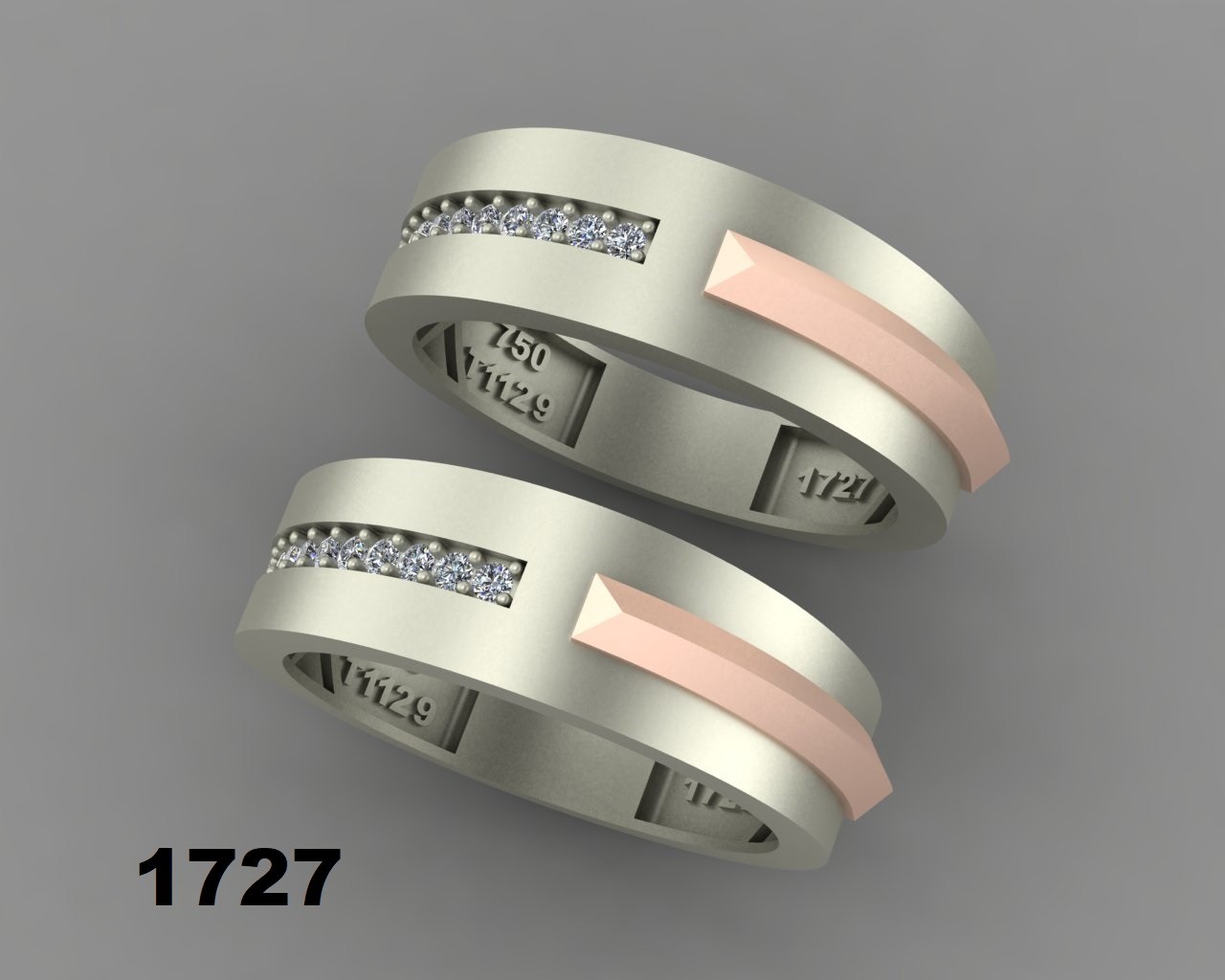 حلقه ازدواج کد 1727