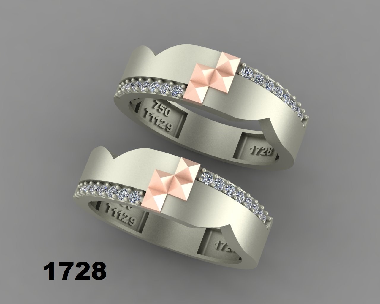 حلقه ازدواج کد 1728