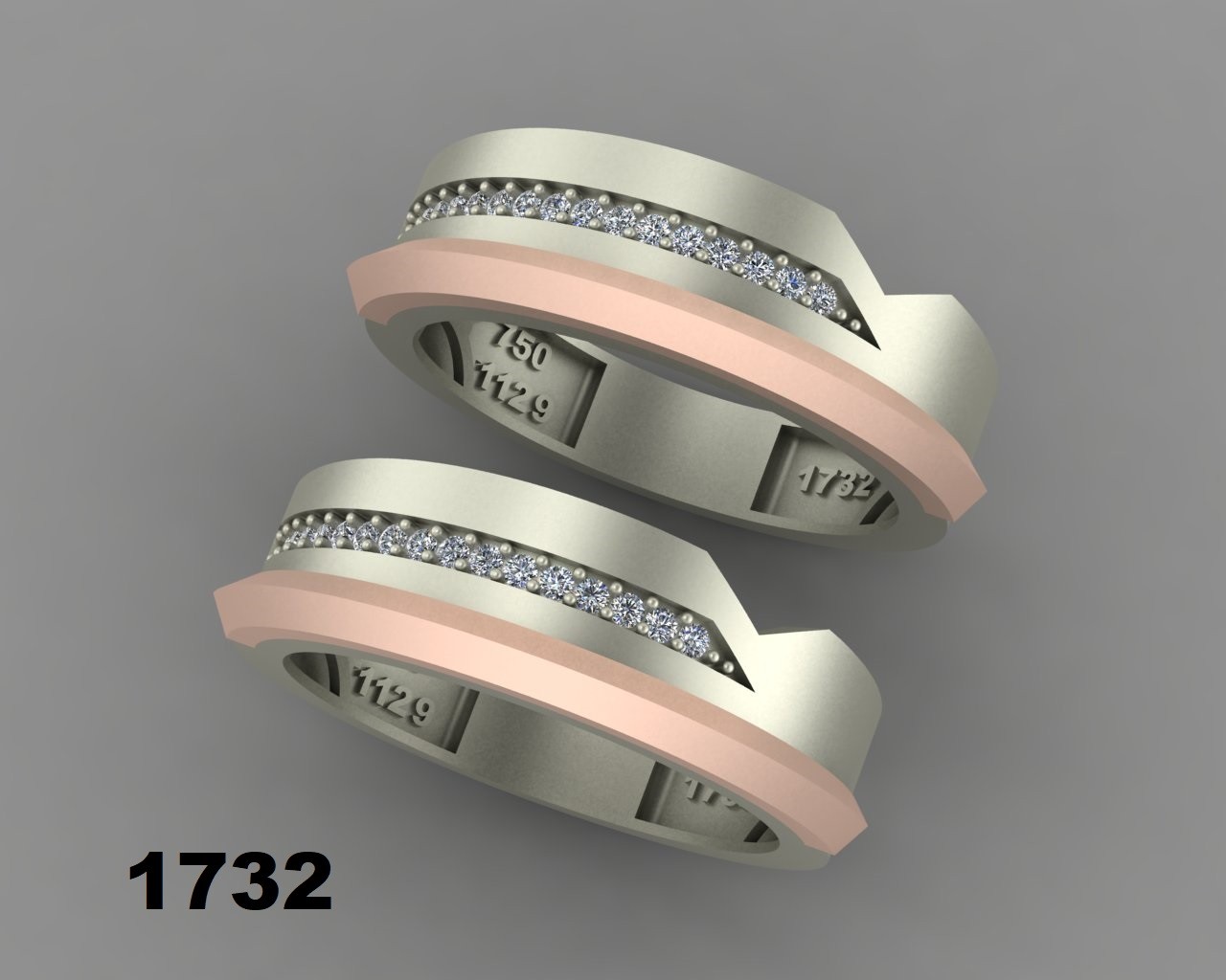 حلقه ازدواج کد 1732