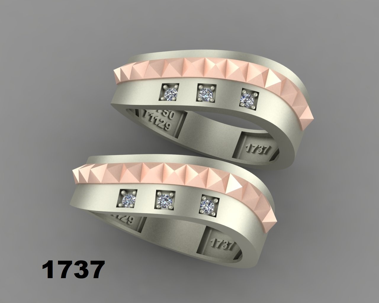 حلقه ازدواج کد 1737