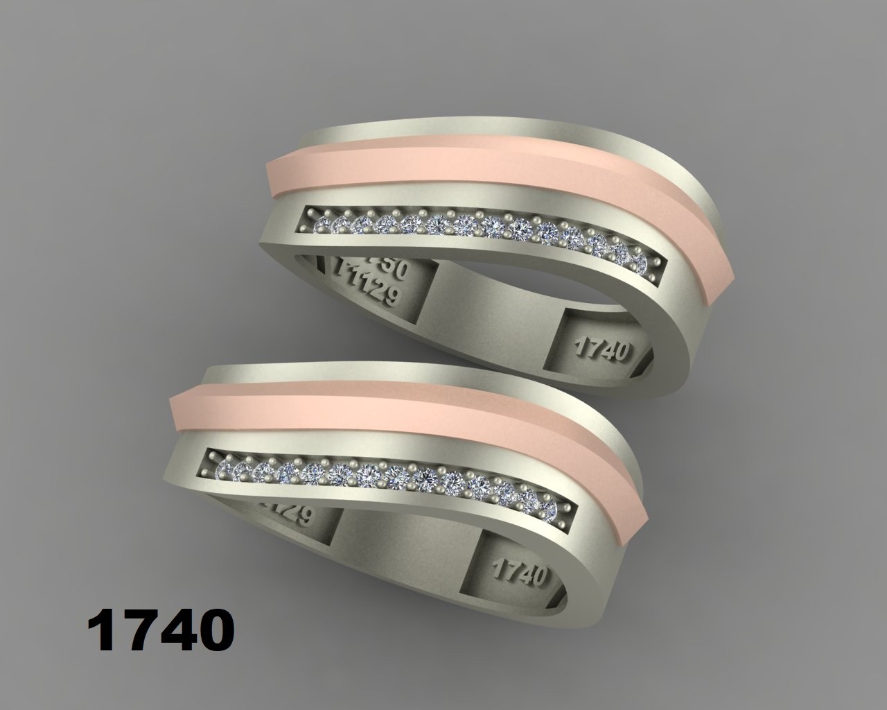 حلقه ازدواج کد 1740