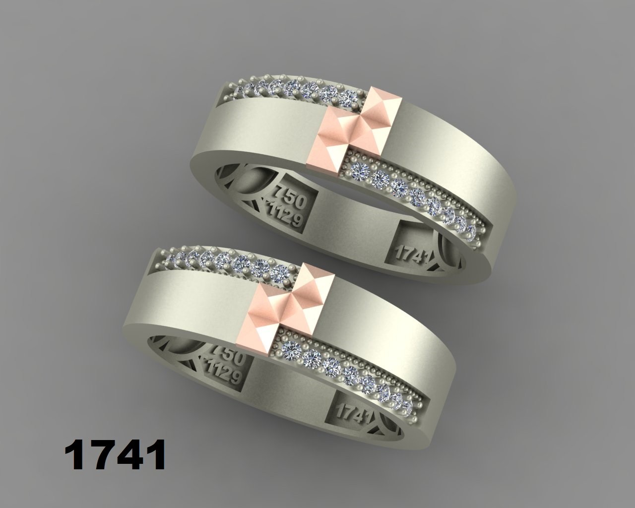 حلقه ازدواج کد 1741