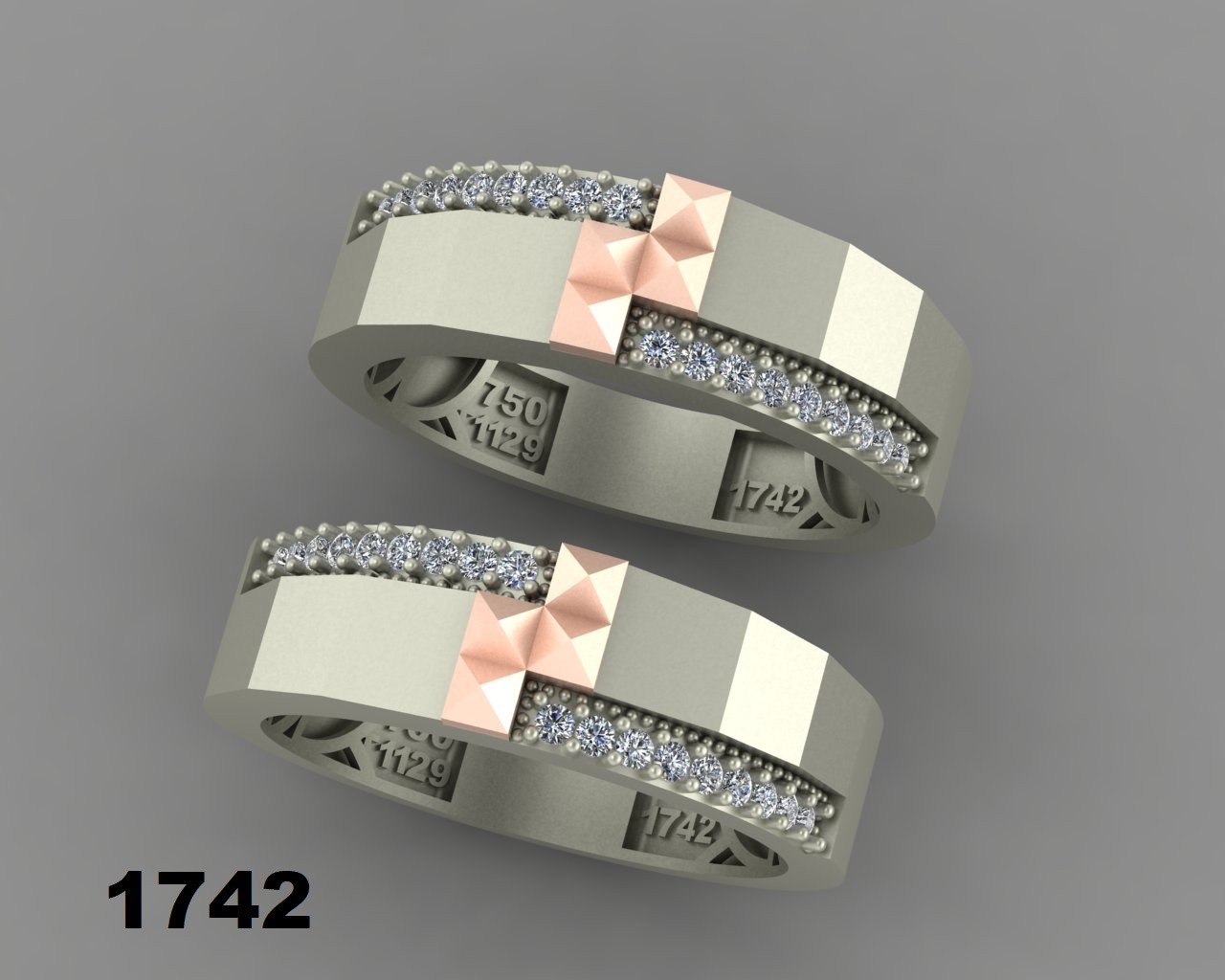 حلقه ازدواج کد 1742