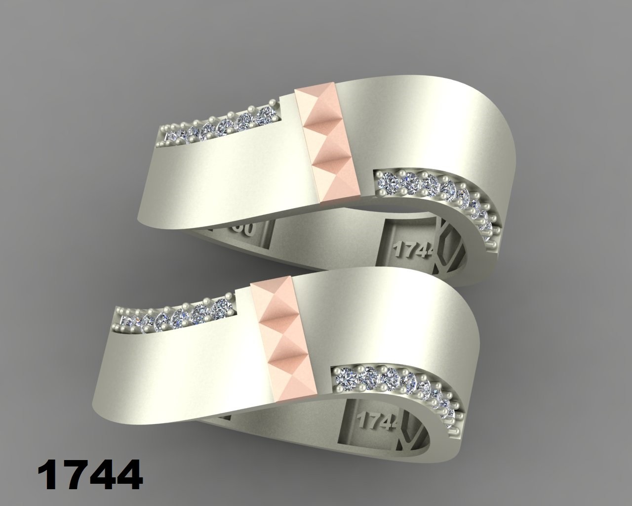 حلقه ازدواج کد 1744