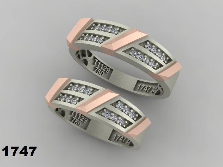 حلقه ازدواج کد 1747