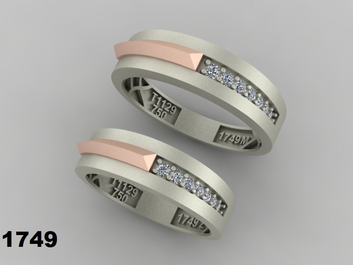 حلقه ازدواج کد 1749