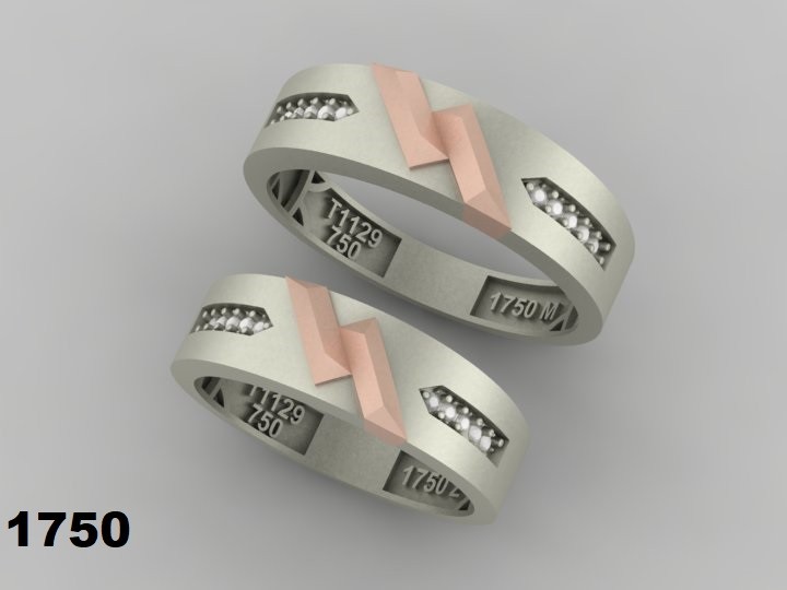 حلقه ازدواج کد 1750