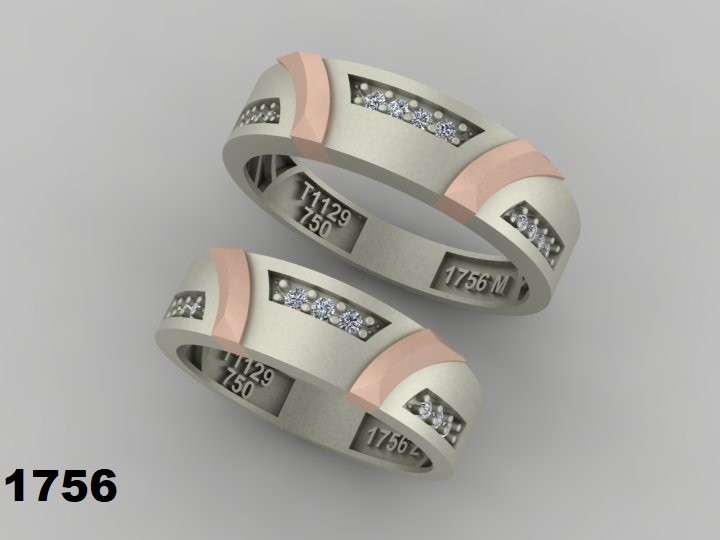 حلقه ازدواج کد 1756