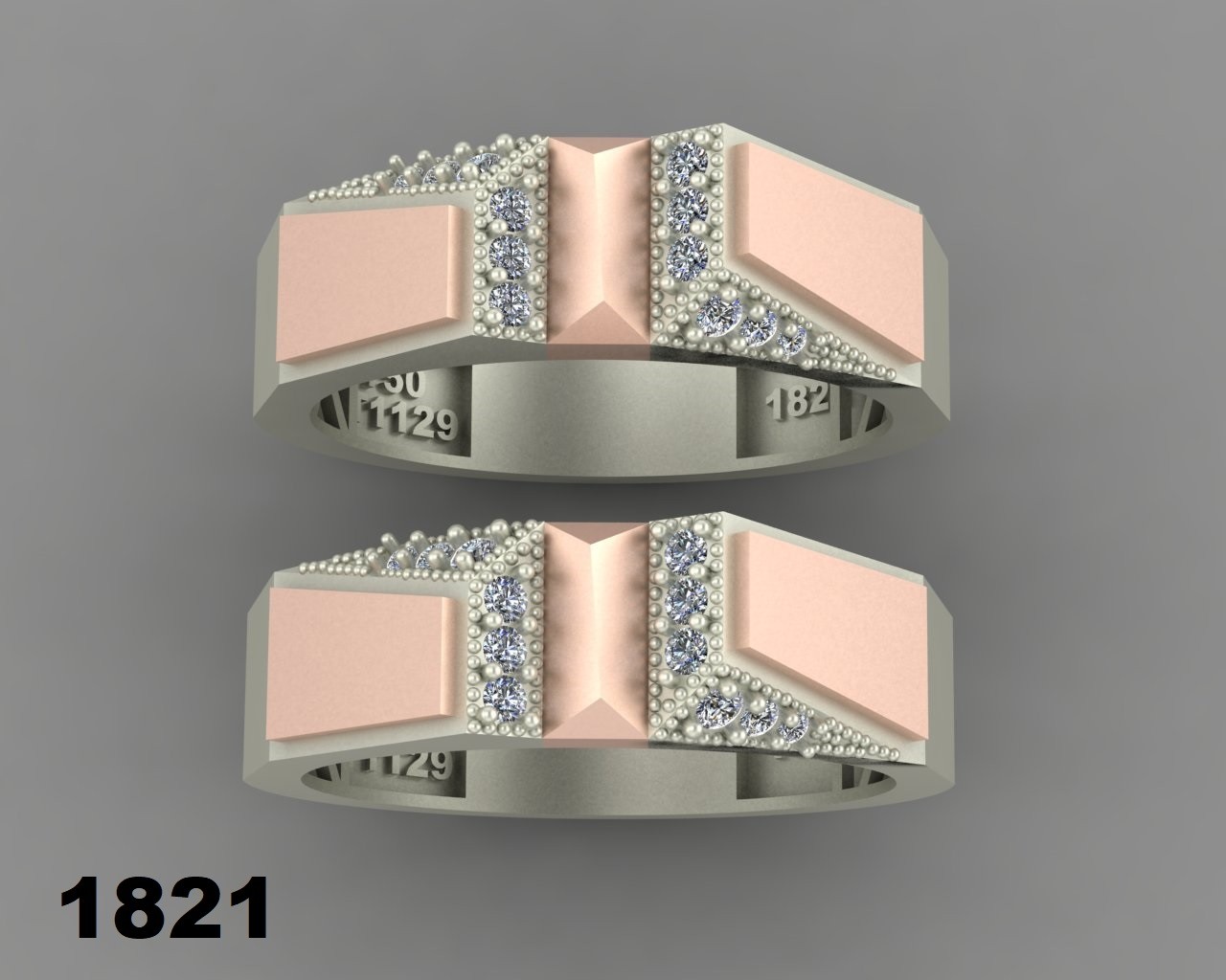 حلقه ازدواج کد 1821