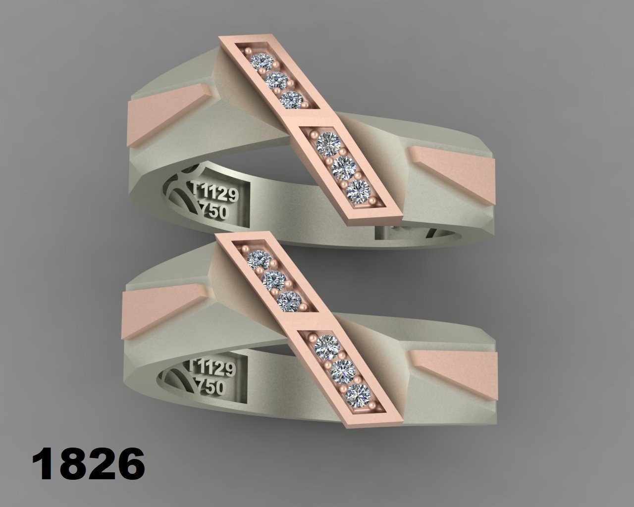 حلقه ازدواج کد 1826