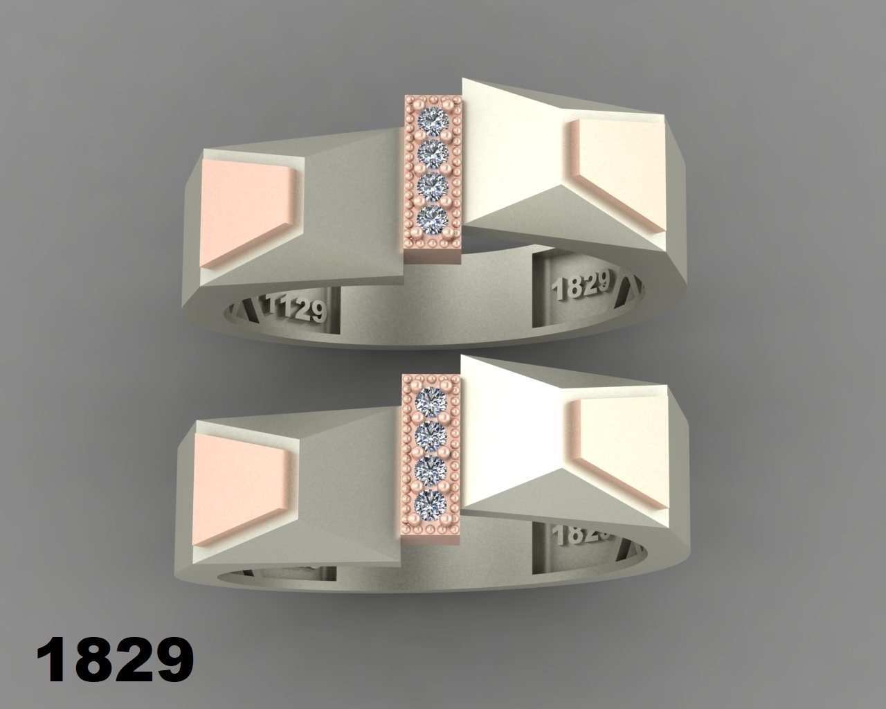 حلقه ازدواج کد 1829