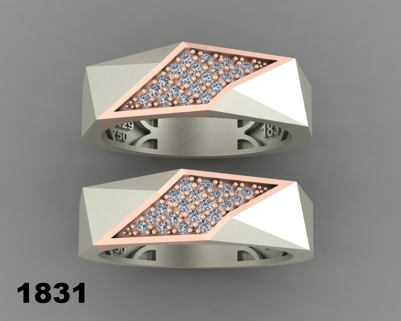 حلقه ازدواج کد 1831