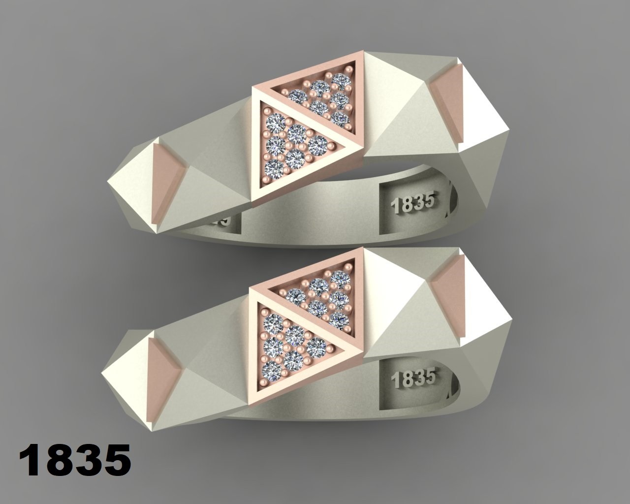 حلقه ازدواج کد 1835