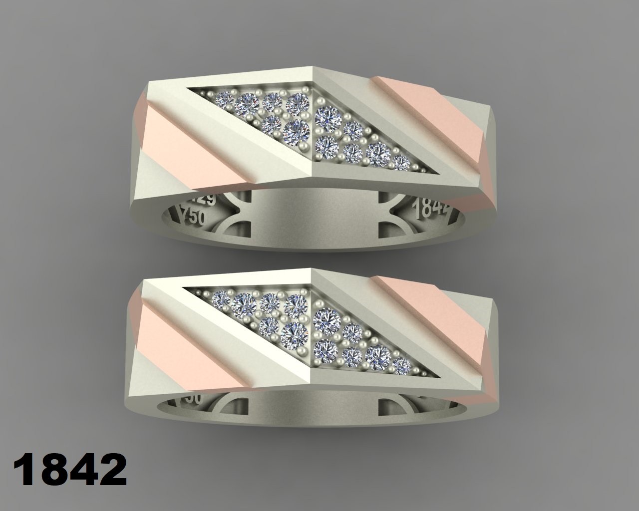 حلقه ازدواج کد 1842