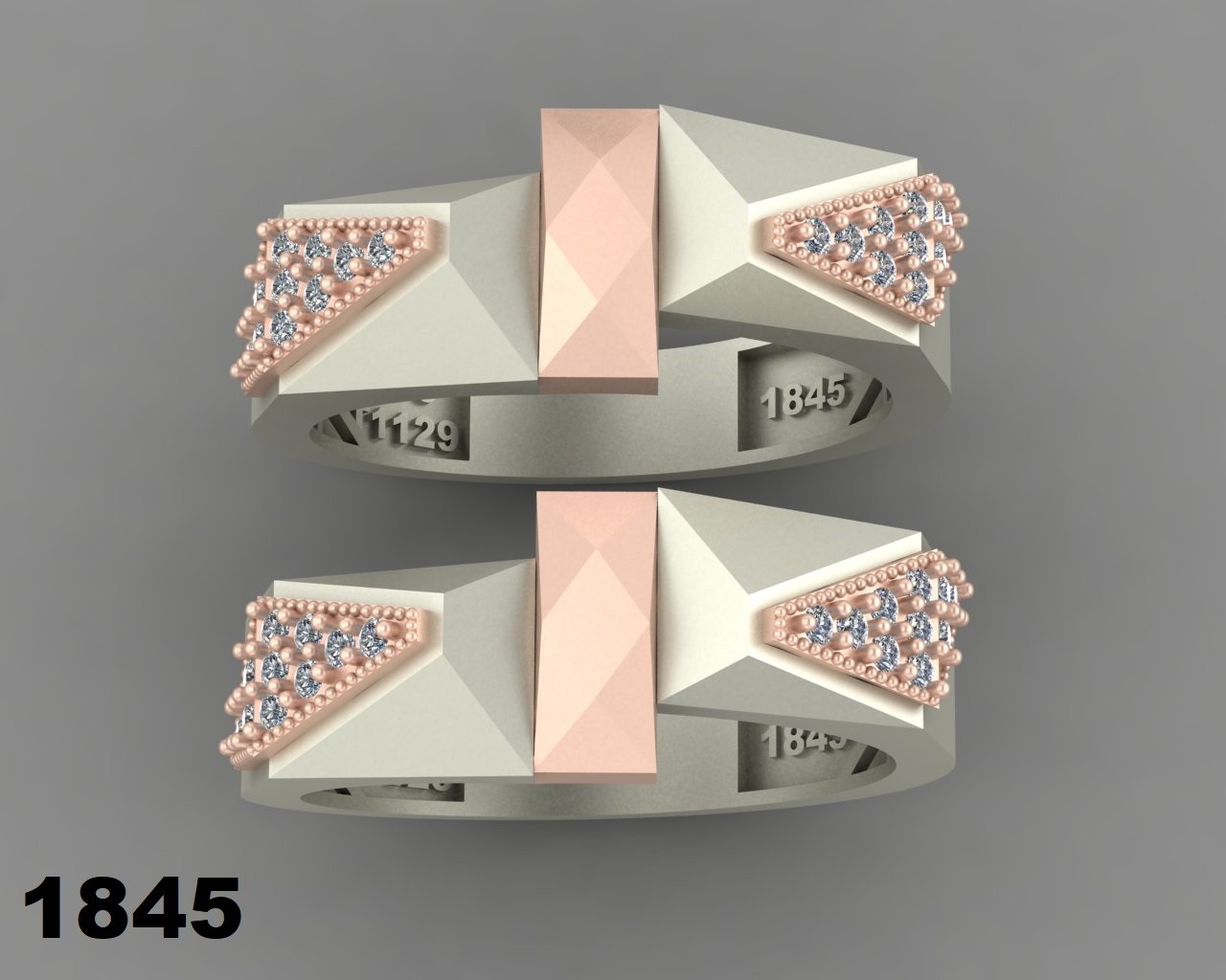 حلقه ازدواج کد 1845