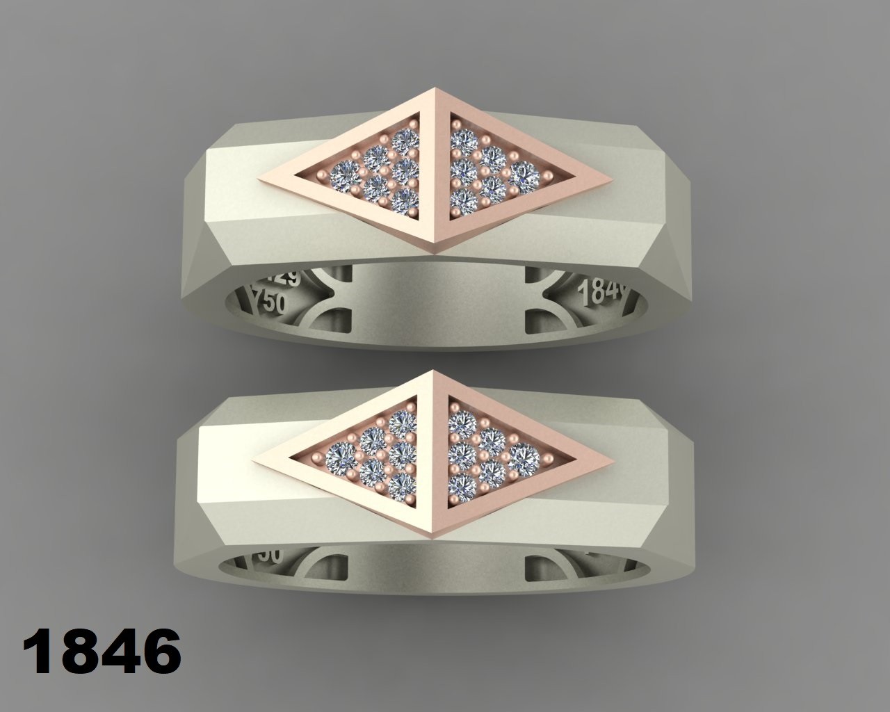 حلقه ازدواج کد 1846