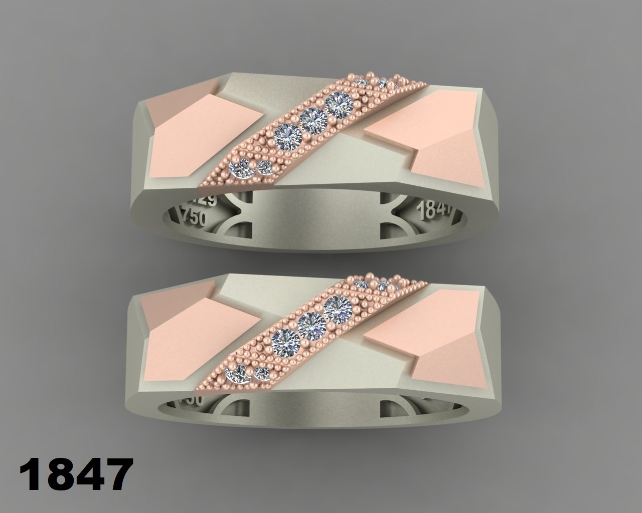 حلقه ازدواج کد 1847