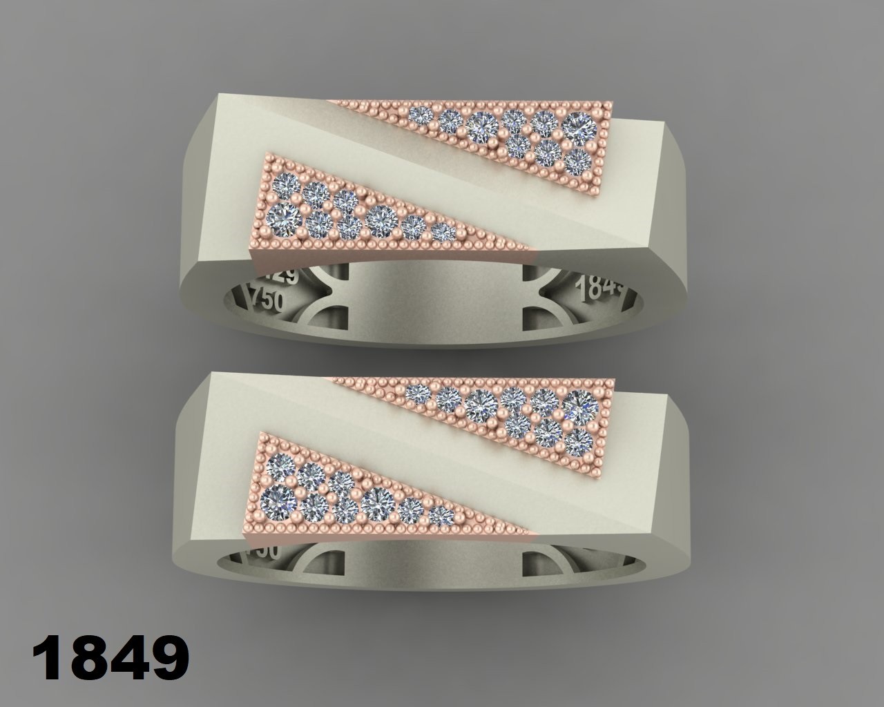 حلقه ازدواج کد 1849