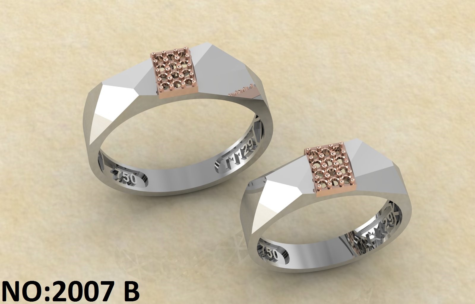 حلقه ازدواج کد 2007B