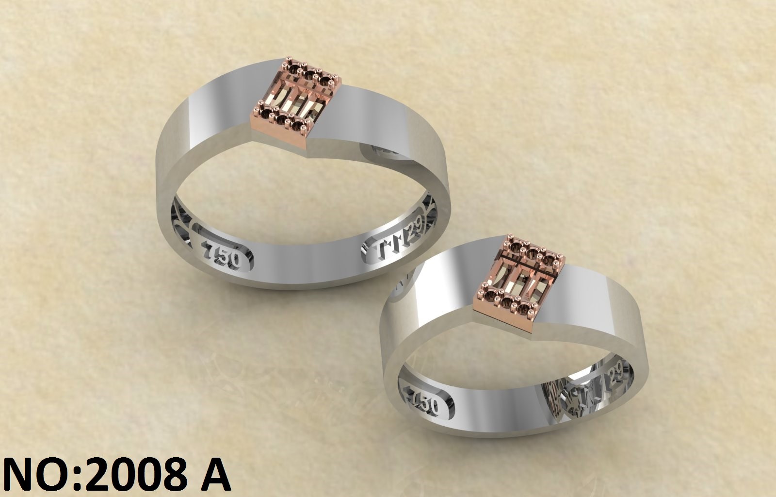 حلقه ازدواج کد 2008A