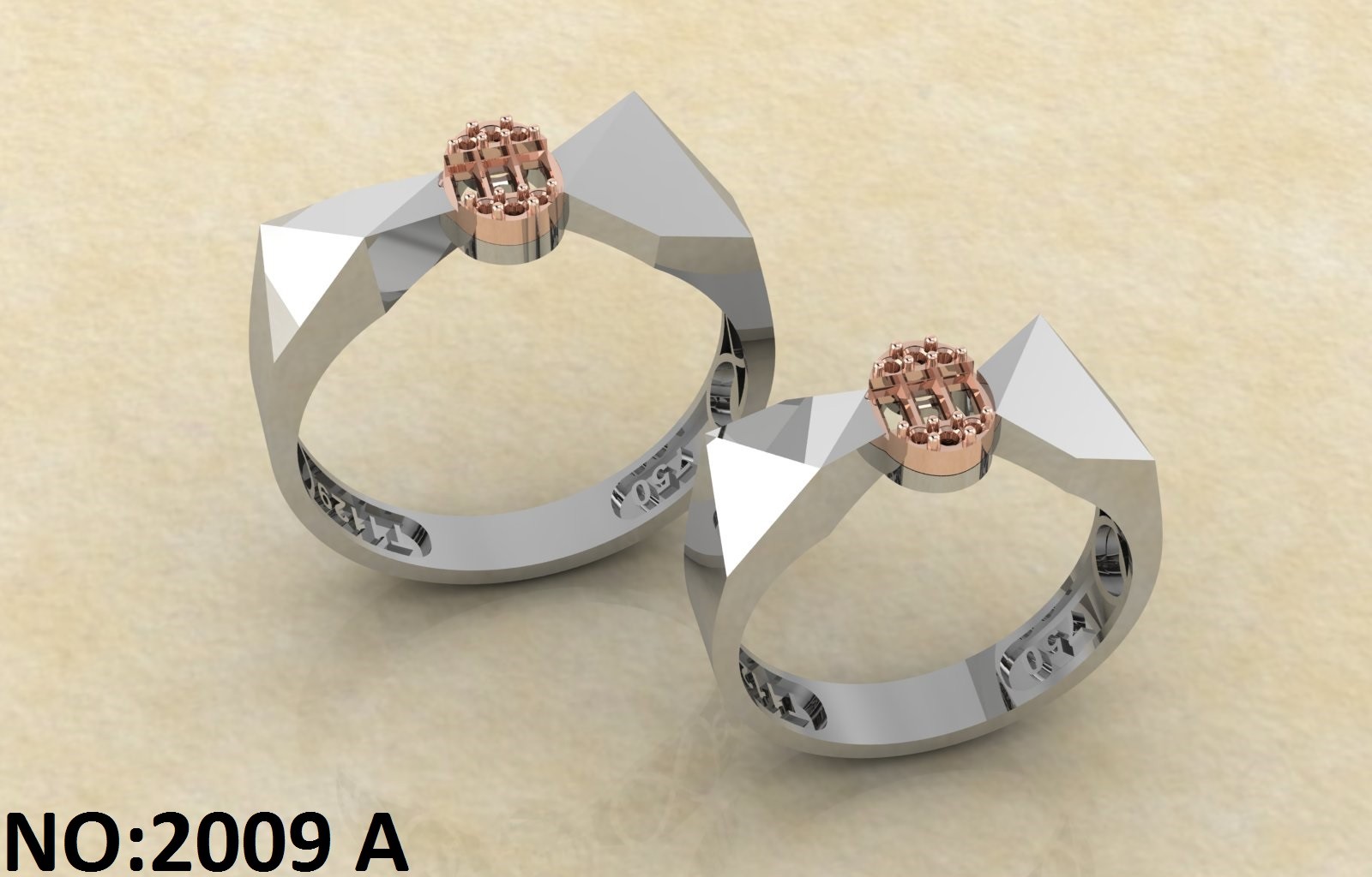 حلقه ازدواج کد 2009A